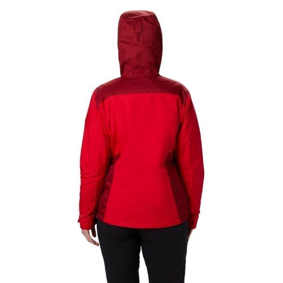 Columbia NEW Tipton Peak Red Hooded Jacket XS - Picture 2 of 10